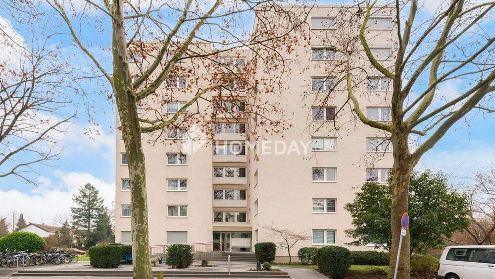Gepflegte 1-Zimmer-Wohnung mit Balkon in Mainz-Oberstadt 1 zimmer