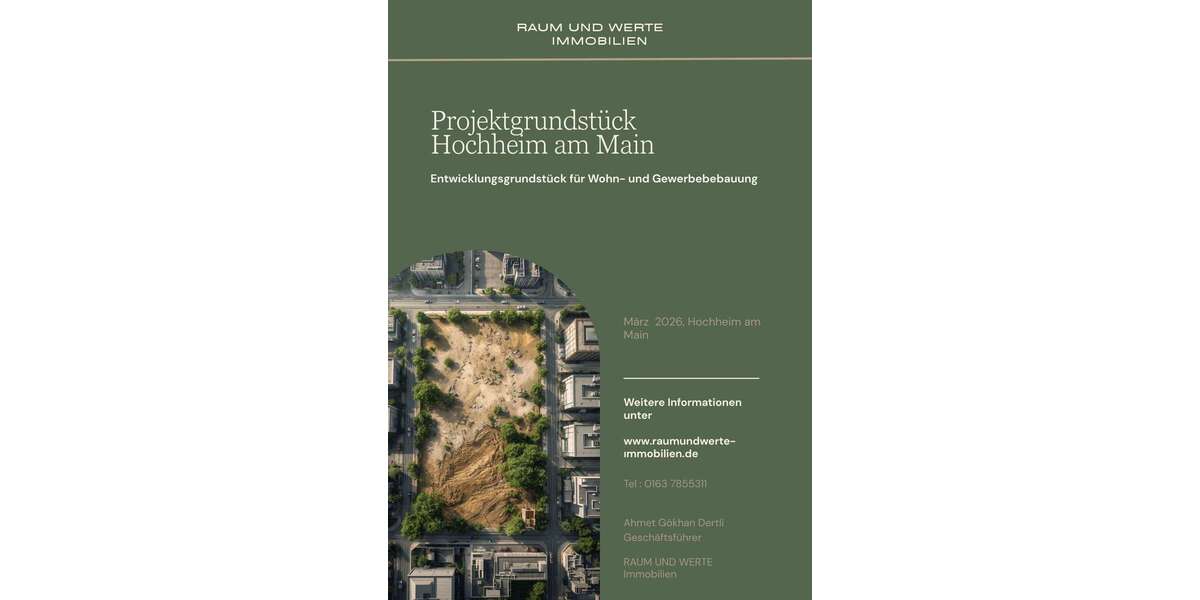 Grundstück zu verkaufen in Hochheim am Main 1.980.000 € 2310 m² - Grundstück Hochheim am Main | Angebot:25475834