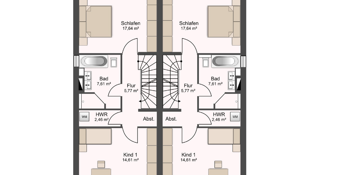 Familienglück! Doppelhaushälfte in Kronberg-Oberhöchstadt– Energieeffizienter Neubau - Einfamilienhaus Kronberg | Angebot:26939338