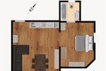Dachgeschoßwohnung Mainz Gonsenheim - 2 Zimmer, 45 m&sup2;, 1.499&euro; | Angebot:24740292