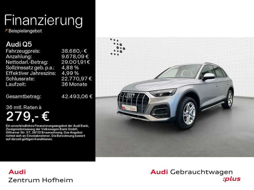 Audi Q5 40.299 km 38.680 € Hofheim 65719