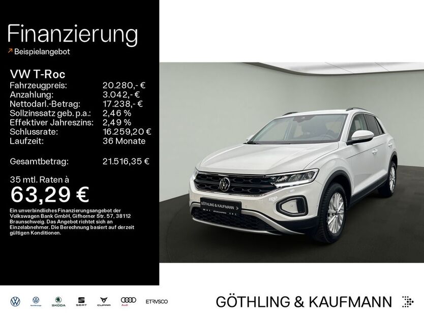 VW T-Roc 29.535 km 20.280 € Hofheim 65719