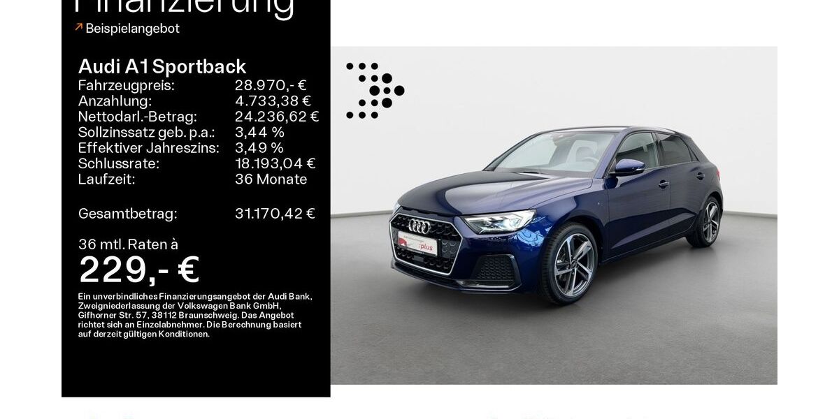 Audi A1 5.818 km 28.970 &euro; Hofheim 65719