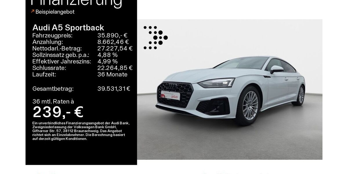 Audi A5 12.103 km 35.490 &euro; Oberursel 61440