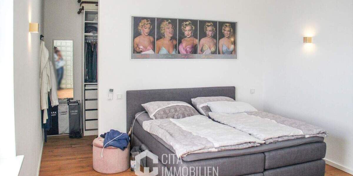 Wohnen & Arbeiten in Mainz-Hechtsheim: Moderne Wohn- und Gewerbeimmobilie mit Dachterrassen & Aufzug zimmer