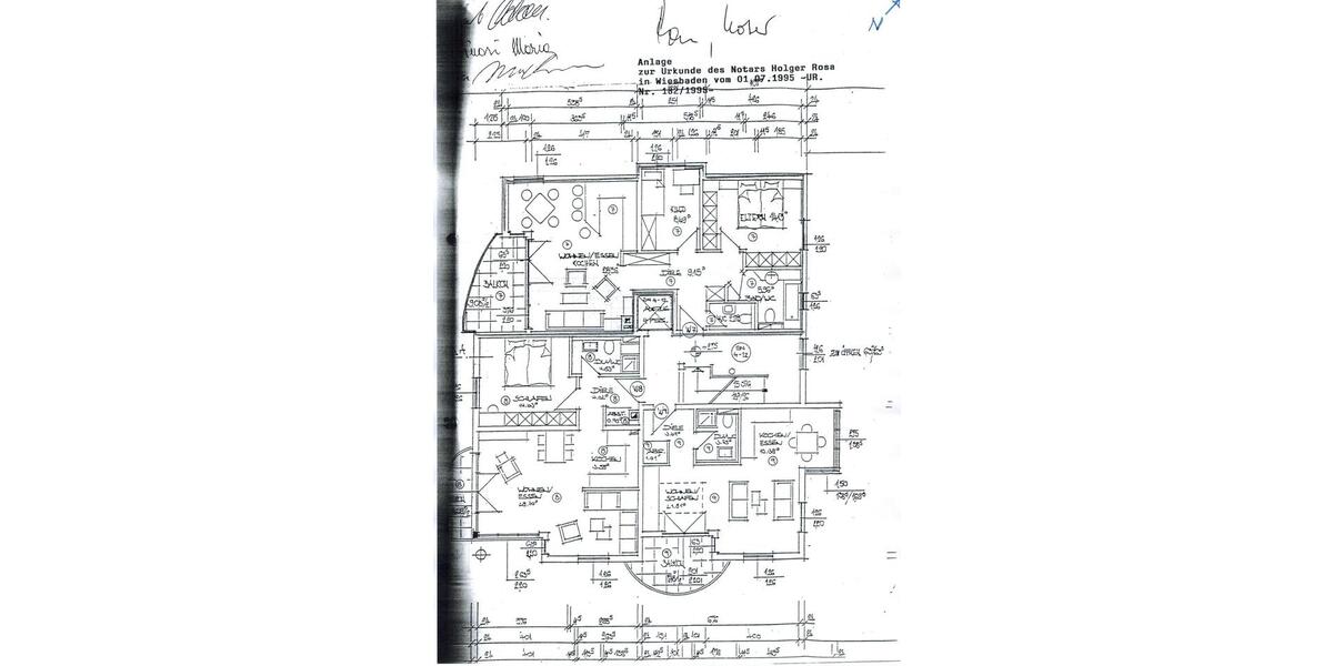 Etagenwohnung Wiesbaden Biebrich - 3 Zimmer, 71 m&sup2;, 333.000&euro; | Angebot:26990673