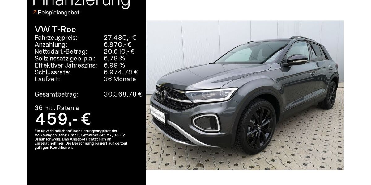 VW T-Roc 25.989 km 27.480 &euro; Eschborn 65760