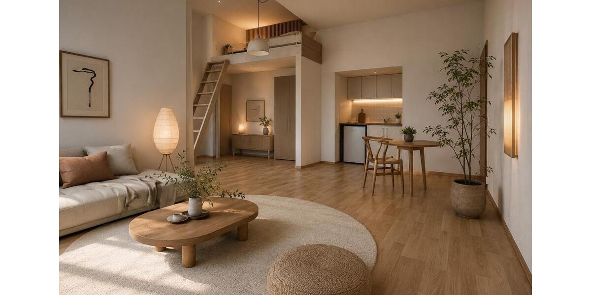 Loft - Studio - Atelier Wiesbaden Biebrich - 1.5 Zimmer, 37 m&sup2;, 159.000&euro; | Angebot:27202101