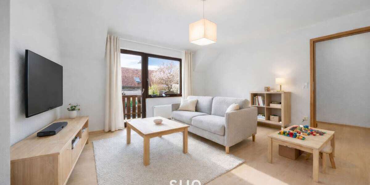 Etagenwohnung Wiesbaden Mainz-Amöneburg - 3 Zimmer, 55 m&sup2;, 209.000&euro; | Angebot:24836217