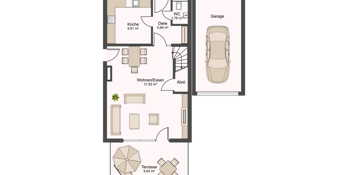 Freistehendes Einfamilienhaus in Kronberg-Oberhöchstadt– Energieeffizienter Neubau - Einfamilienhaus Kronberg | Angebot:26931669