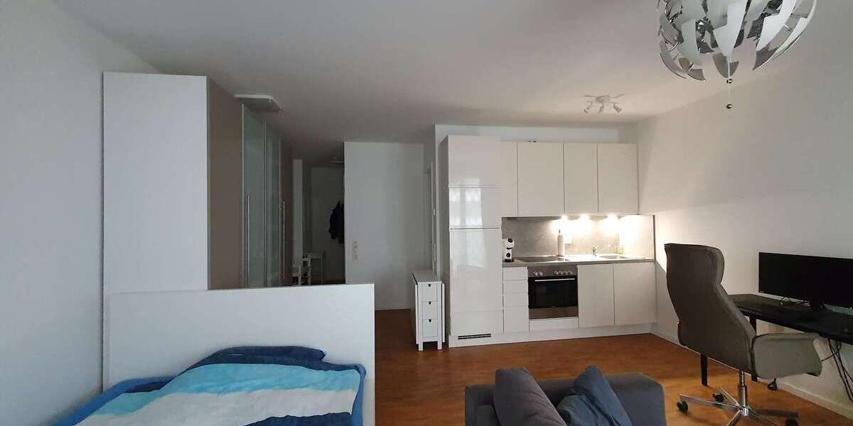 Etagenwohnung Frankfurt am Main Bockenheim - 1 Zimmer, 39 m&sup2;, 890&euro; | Angebot:26534899