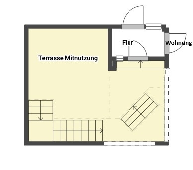 Moderne 4 Zi Maisonette mit 2 Schlafräumen mitten in Hornau 4 zimmer