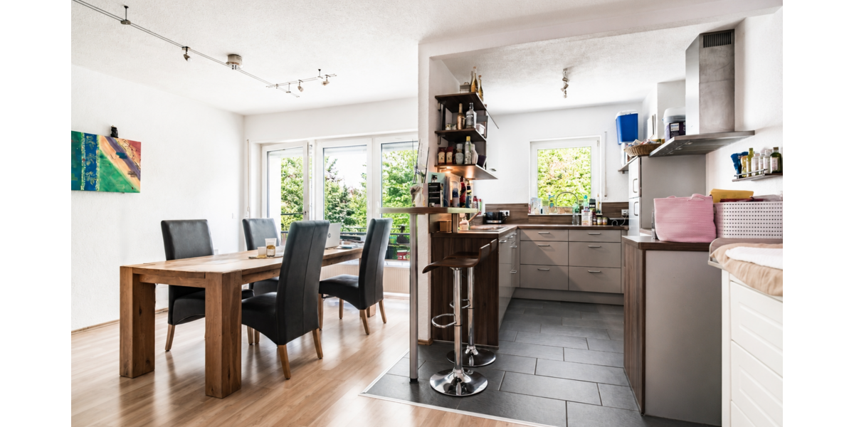 Etagenwohnung Wiesbaden Mainz-Amöneburg - 3 Zimmer, 92 m&sup2;, 349.000&euro; | Angebot:27014202