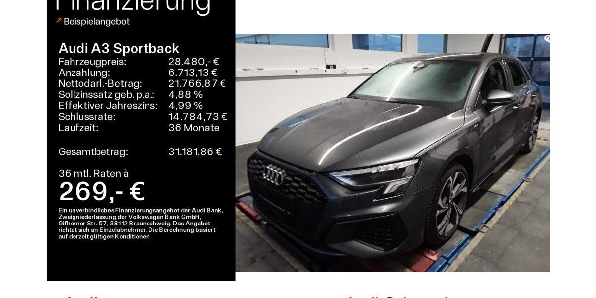 Audi A3 19.951 km 28.480 &euro; Oberursel 61440