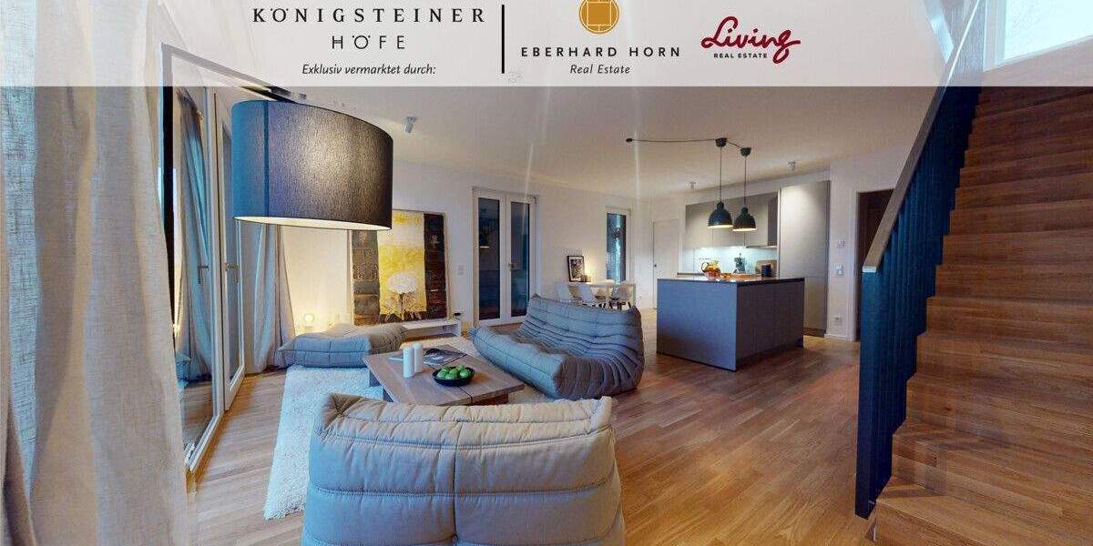 3-Zimmer-Loft-Wohnung mit eigenem Eingang | Königsteiner Höfe 3 zimmer