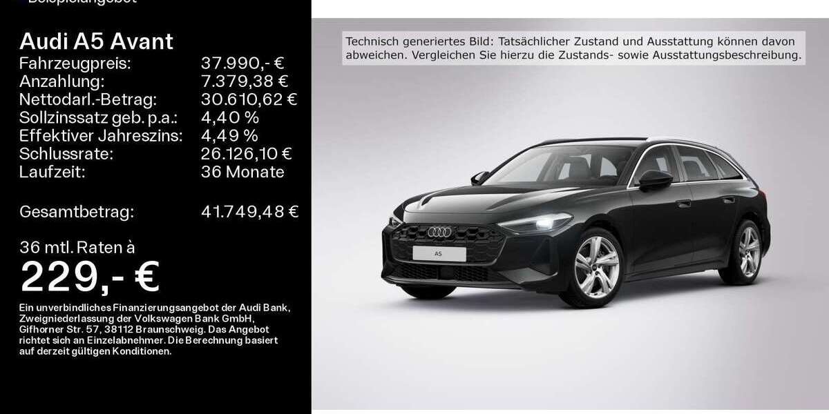 Audi A5 29.999 km 37.990 &euro; Hofheim 65719