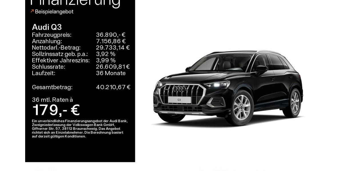 Audi Q3 6.404 km 36.280 &euro; Oberursel 61440