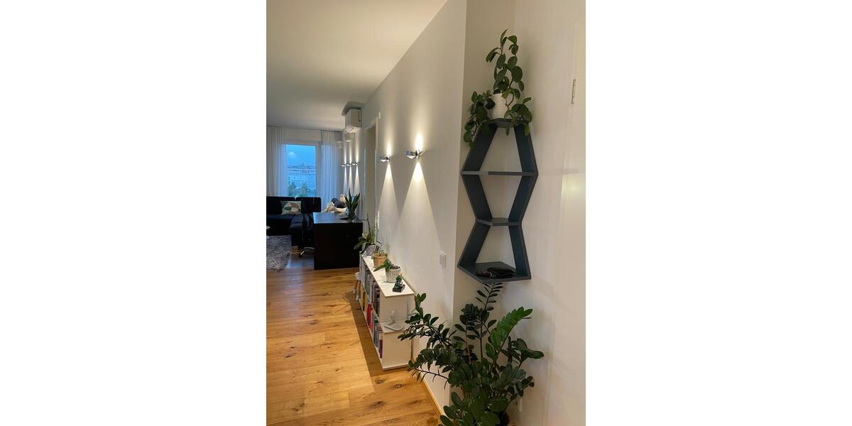 Luxus 2-Z.-Penthouse (98 m²) - Terrasse, AC, TG, Kamin; Möbel 2 zimmer