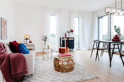 Mini-Maxi: 3-Zimmer-Wohnung mit großzügigem Garten und Terrasse in Süd-Ausrichtung 3 zimmer