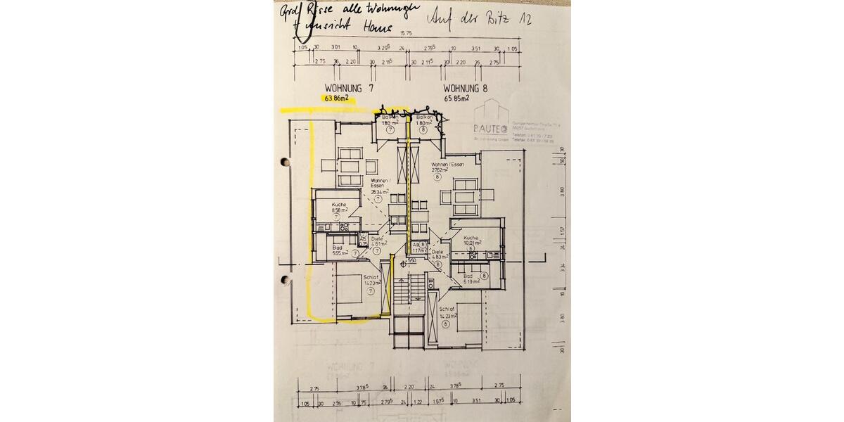 Dachgeschoßwohnung Ober-Olm Olm - 2 Zimmer, 64 m&sup2;, 1.199&euro; | Angebot:24664346
