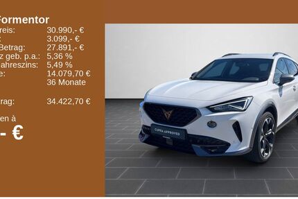 Cupra Formentor 31.113 km 30.990 &euro; Bingen / Rhein 55411