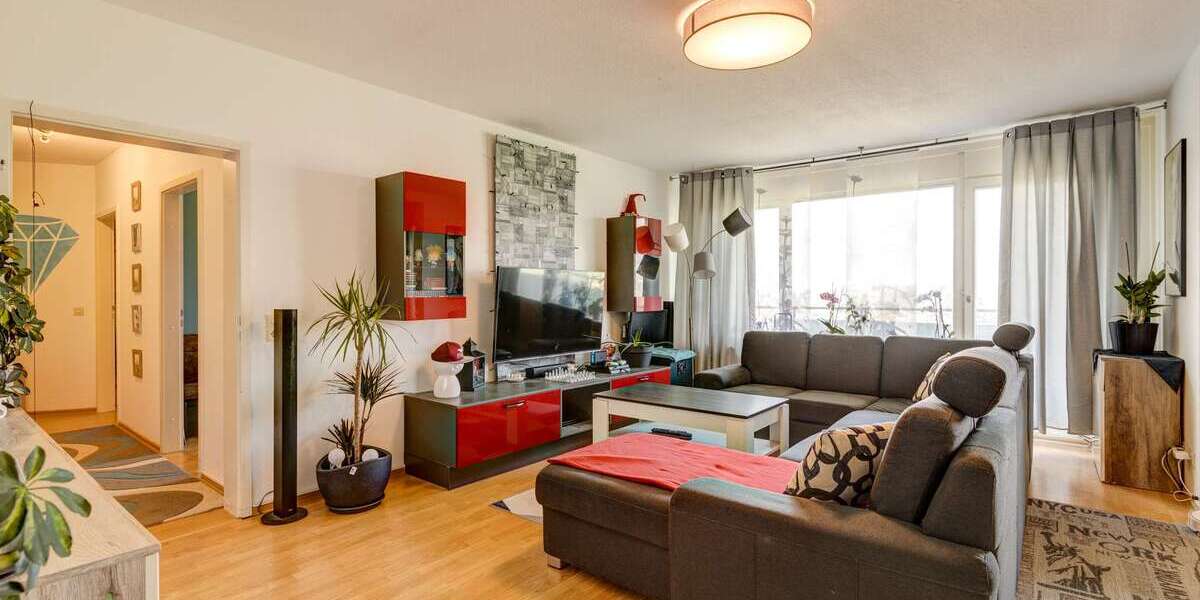 Etagenwohnung Bischofsheim - 3.5 Zimmer, 107 m&sup2;, 1.230&euro; | Angebot:26390897
