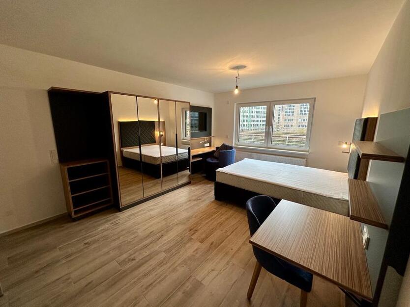 Vollmöbelliertes 1-Zimmer Business Apartment W4
