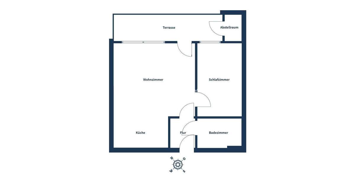 Etagenwohnung Schwalbach am Taunus - 2 Zimmer, 45 m&sup2;, 180.000&euro; | Angebot:25166321