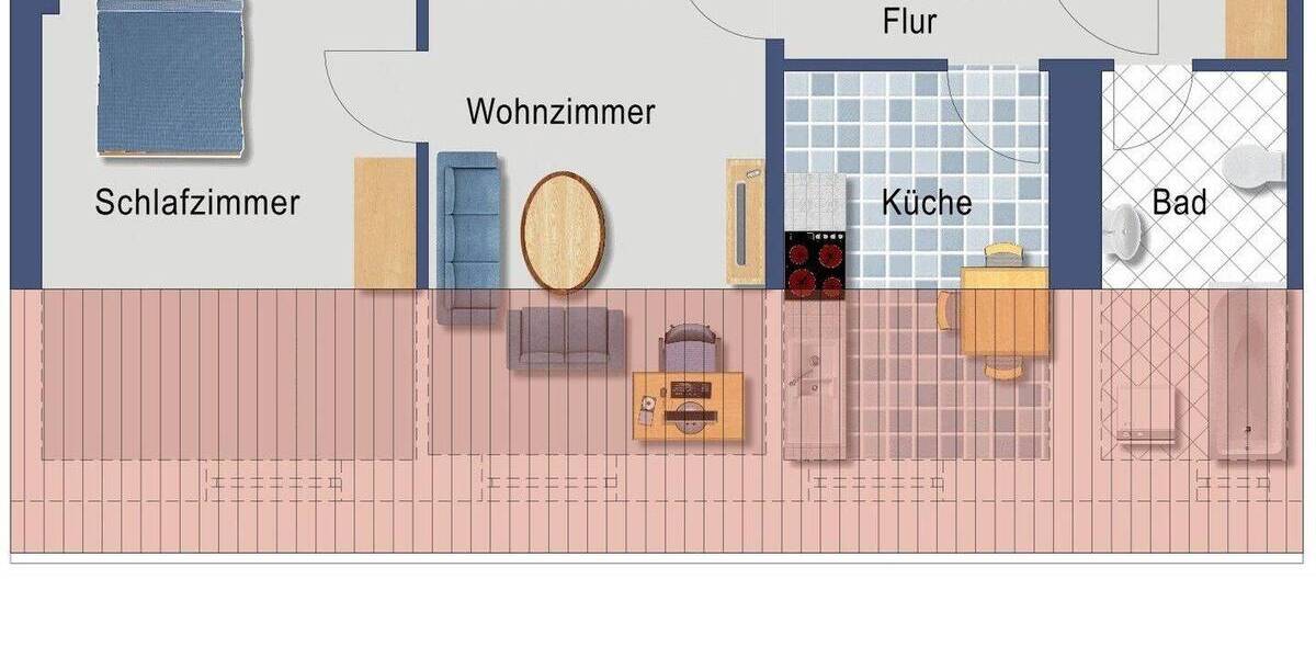Etagenwohnung Wiesbaden / Rheingauviertel Wiesbaden - 2 Zimmer, 34 m&sup2;, 159.000&euro; | Angebot:26217931
