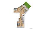 Terrassenwohnung Mainz Altstadt - 4 Zimmer, 105 m&sup2;, 649.000&euro; | Angebot:26671822