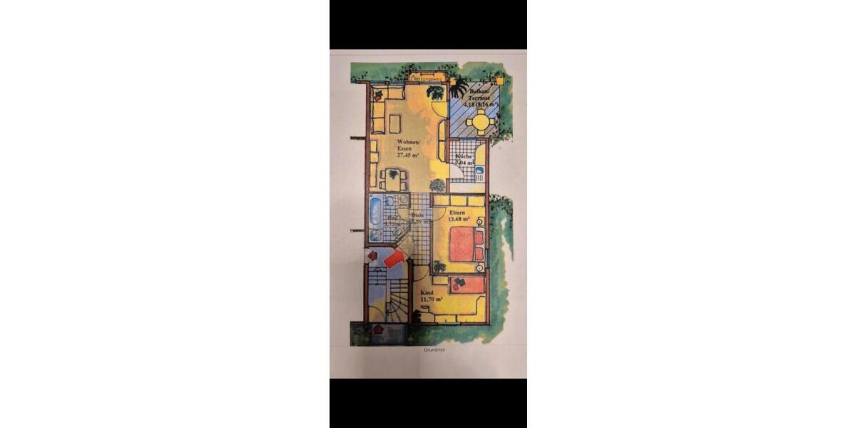 Etagenwohnung Bodenheim - 3 Zimmer, 75 m&sup2;, 1.410&euro; | Angebot:26536466