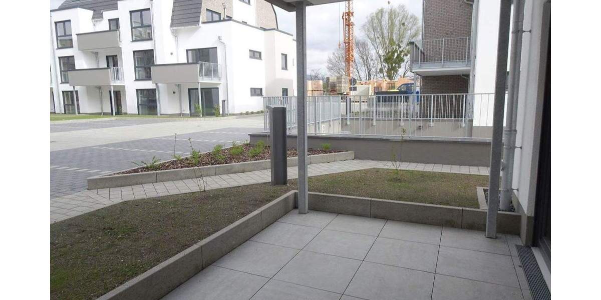 Terrassen-Wohnung im NEUBAU: 3 Zimmer + Einbauküche + Tageslichtbad + Gäste-WC + TG-Platz 3 zimmer