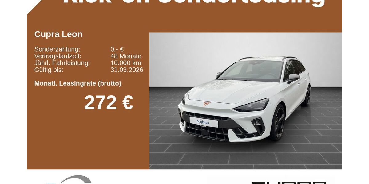 Cupra Leon 24.950 km 29.700 &euro; Mainz 55129
