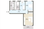 Etagenwohnung Taunusstein Bleidenstadt - 3 Zimmer, 82 m&sup2;, 335.000&euro; | Angebot:25690923
