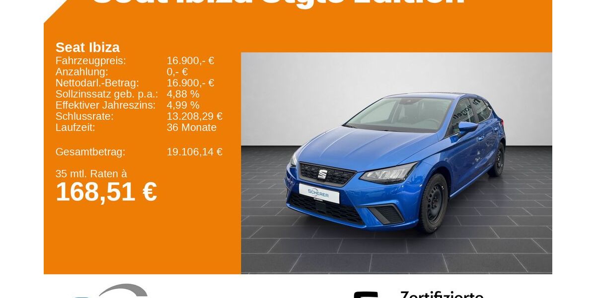Seat Ibiza 38.192 km 17.900 &euro; Mainz 55129
