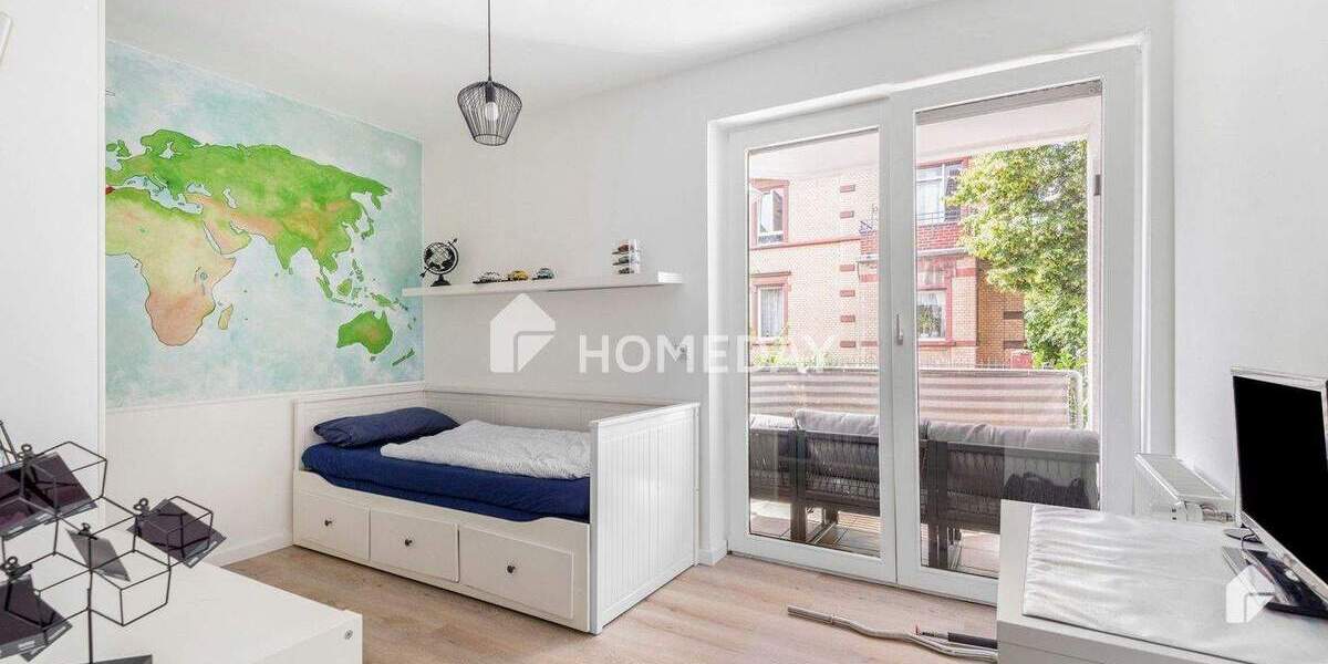 Etagenwohnung Mainz Mombach - 4 Zimmer, 110 m&sup2;, 560.000&euro; | Angebot:25773204