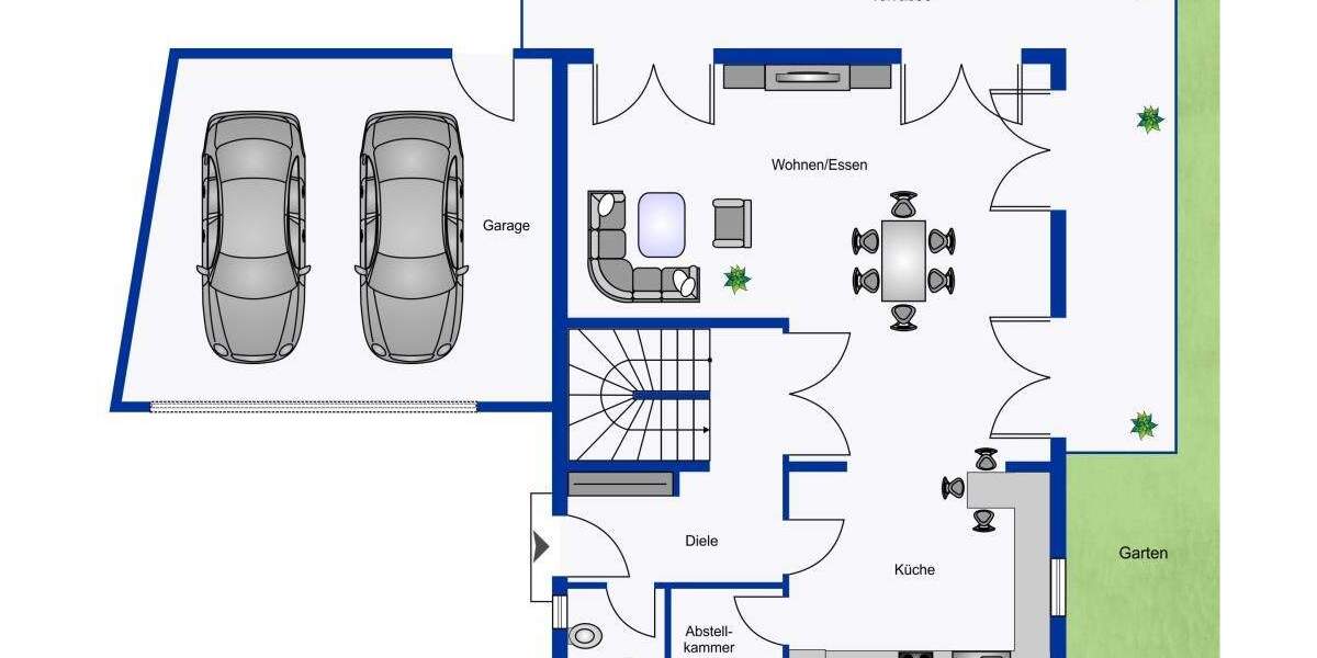 Doppelhaushälfte Wiesbaden Nordost - 6 Zimmer, 252 m&sup2;, 1.935.000&euro; | Angebot:24040897