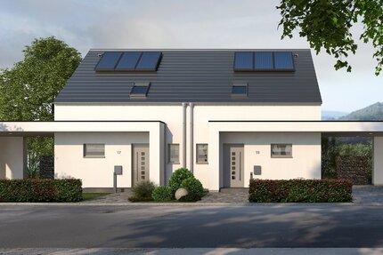 +++ Hier passt alles, Grundstück und malerfertige Design-DHH +++ - Haus Oberursel (Taunus) Oberstedten | Angebot:27445188