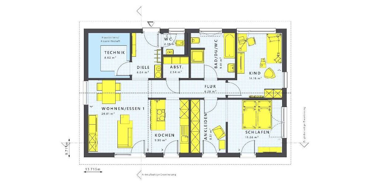 Einfamilienhaus Kelkheim (Taunus) Kelkheim - 4 Zimmer, 101 m&sup2;, 1.046.793&euro; | Angebot:26258097