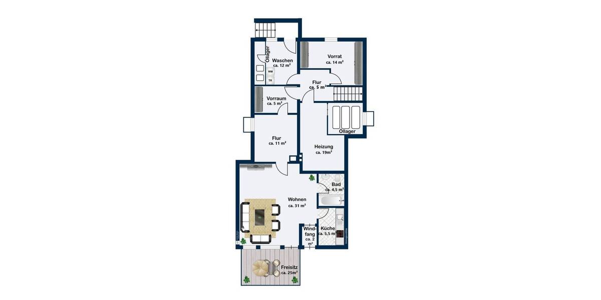 Bungalow Schmitten / Seelenberg Oberreifenberg - 6 Zimmer, 212 m&sup2;, 580.000&euro; | Angebot:26435801