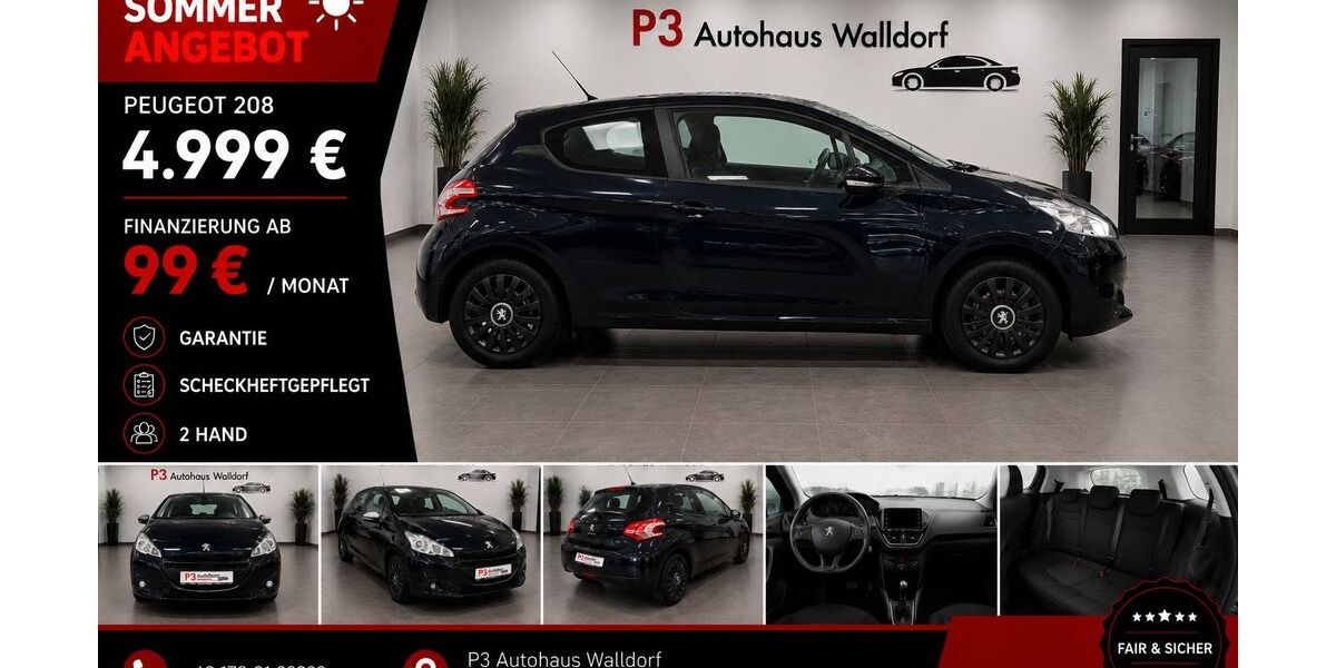 Peugeot 208 124.150 km 4.499 &euro; Mörfelden-Walldorf 64546