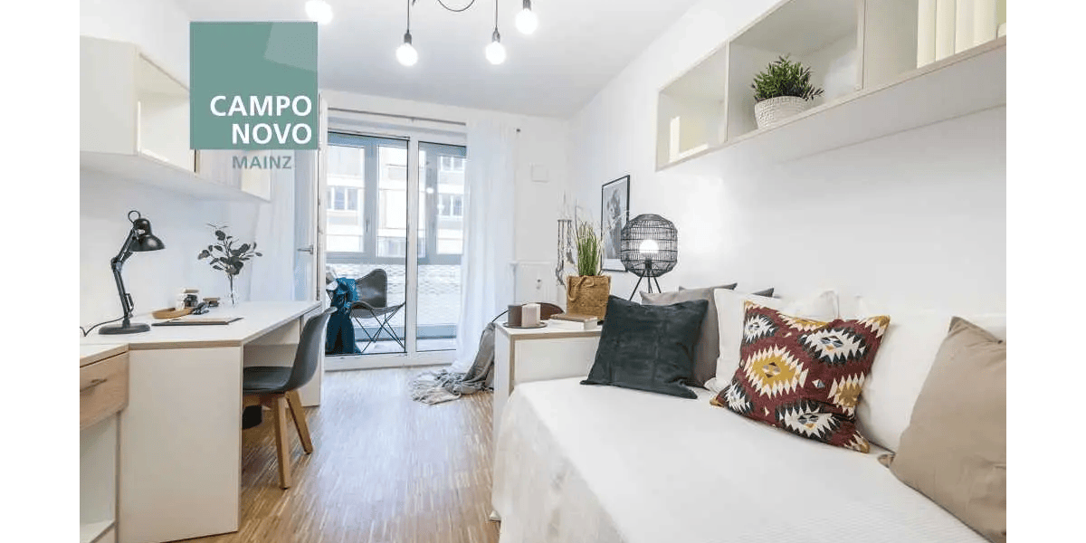 Etagenwohnung Mainz Hartenberg-Münchfeld - 1 Zimmer, 21 m&sup2;, 440&euro; | Angebot:27161406