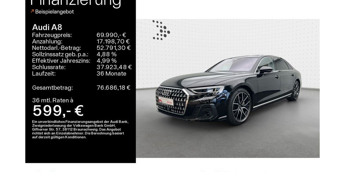 Audi A8 44.508 km 69.990 € Hofheim 65719