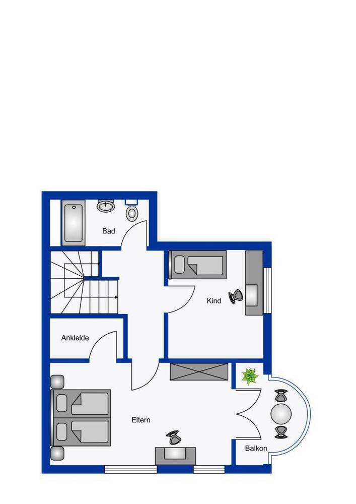 4-Zimmer-Maisonette-Wohnung in Nord-Ost