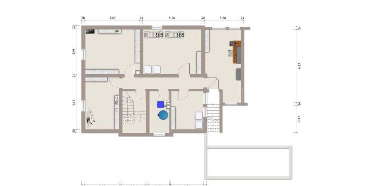 Einfamilienhaus Rüsselsheim am Main Bauschheim - 3 Zimmer, 96 m&sup2;, 548.000&euro; | Angebot:24115008