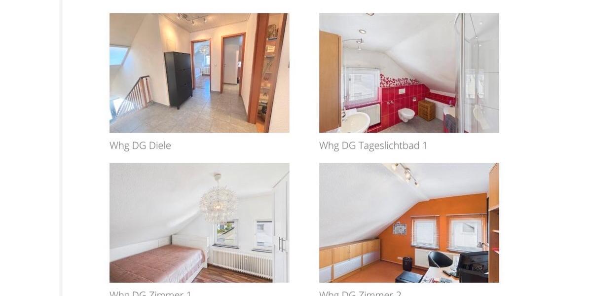 Dachgeschoßwohnung Rüsselsheim am Main - 3 Zimmer, 65 m&sup2;, 1.290&euro; | Angebot:26551704