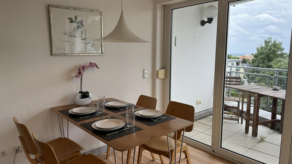 Maisonettenwohnung Wiesbaden Mainz-Amöneburg - 2 Zimmer, 75 m&sup2;, 1.500&euro; | Angebot:26163475