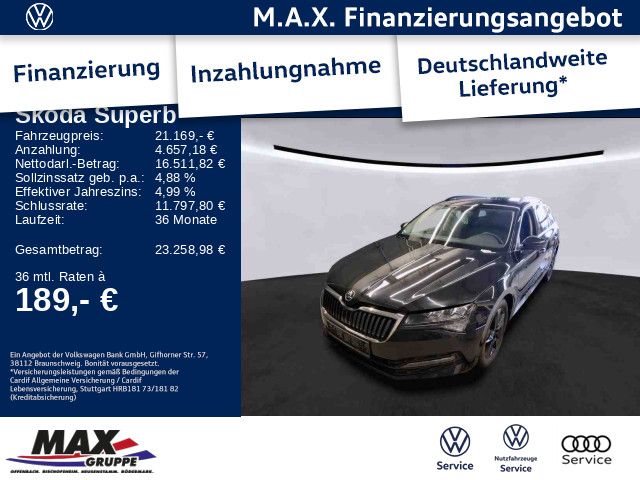 Skoda Superb 99.700 km 20.779 € Bischofsheim 65474