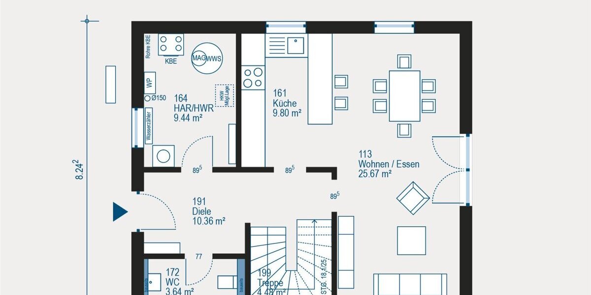 Individuell geplantes Einfamilienhaus in Schlangenbad - Ihr persönliches Traumhaus mit allkauf-Servicepaket Active Time für Ambitionierte - Einfamilienhaus Schlangenbad | Angebot:27297523