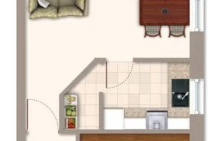 2 Zimmer Wohnung - Frisch Saniert ! Inkl. Küche etc.. 2 zimmer